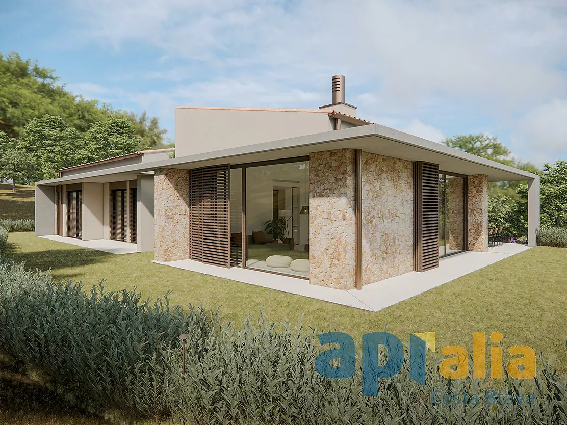 Spectaculaire nouvelle maison design à Calonge, Costa Brava, avec des finitions de qualité supérieure.