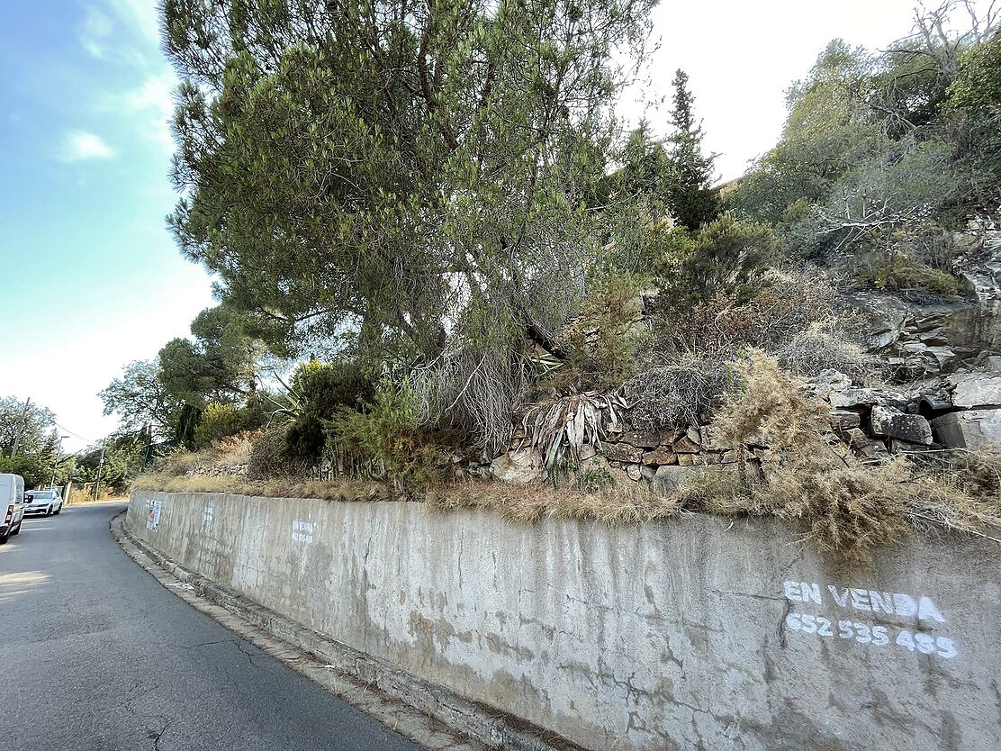 Plot with sea views in Mas Ambrós