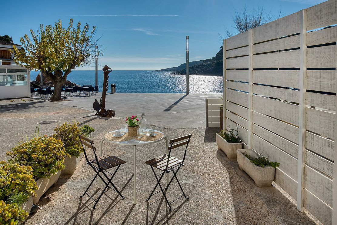 MAISON DE PÊCHEURS EN BORD DE MER À TAMARIU