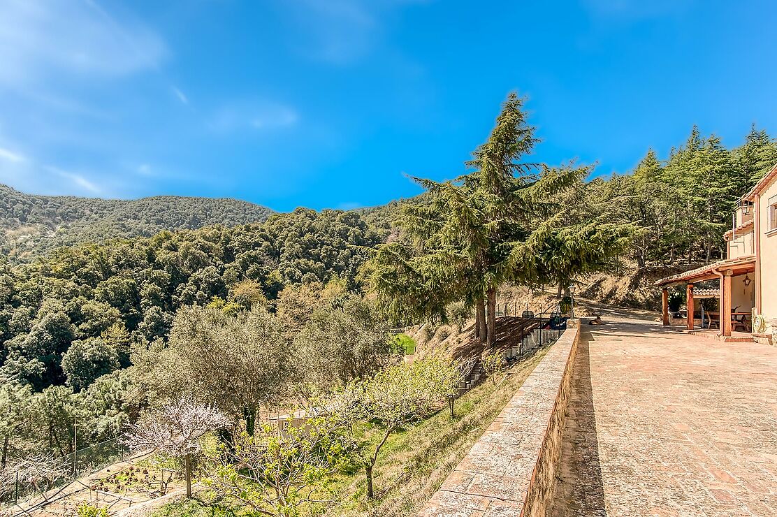 Spectaculaire Masia dans le Montnegre.