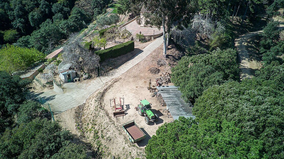 Spectaculaire Masia dans le Montnegre.