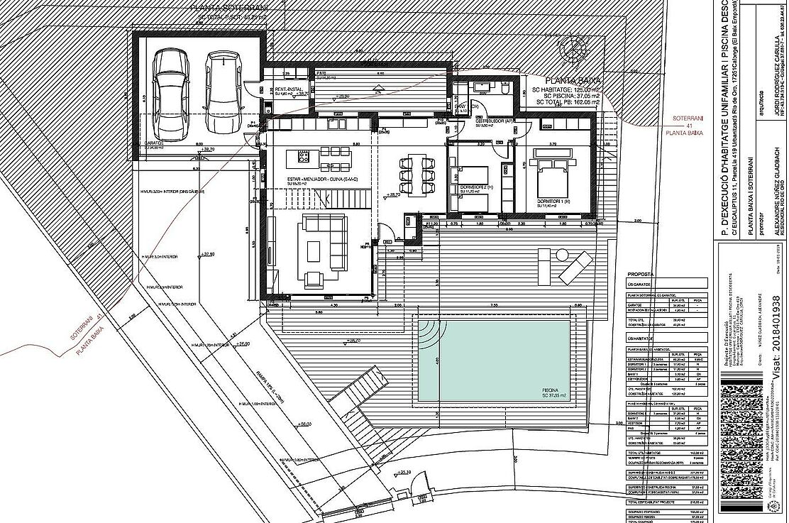 Plot of 780m2 + Single-family house project