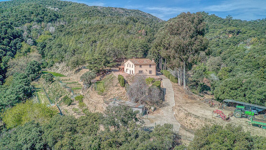 Spectaculaire Masia dans le Montnegre.