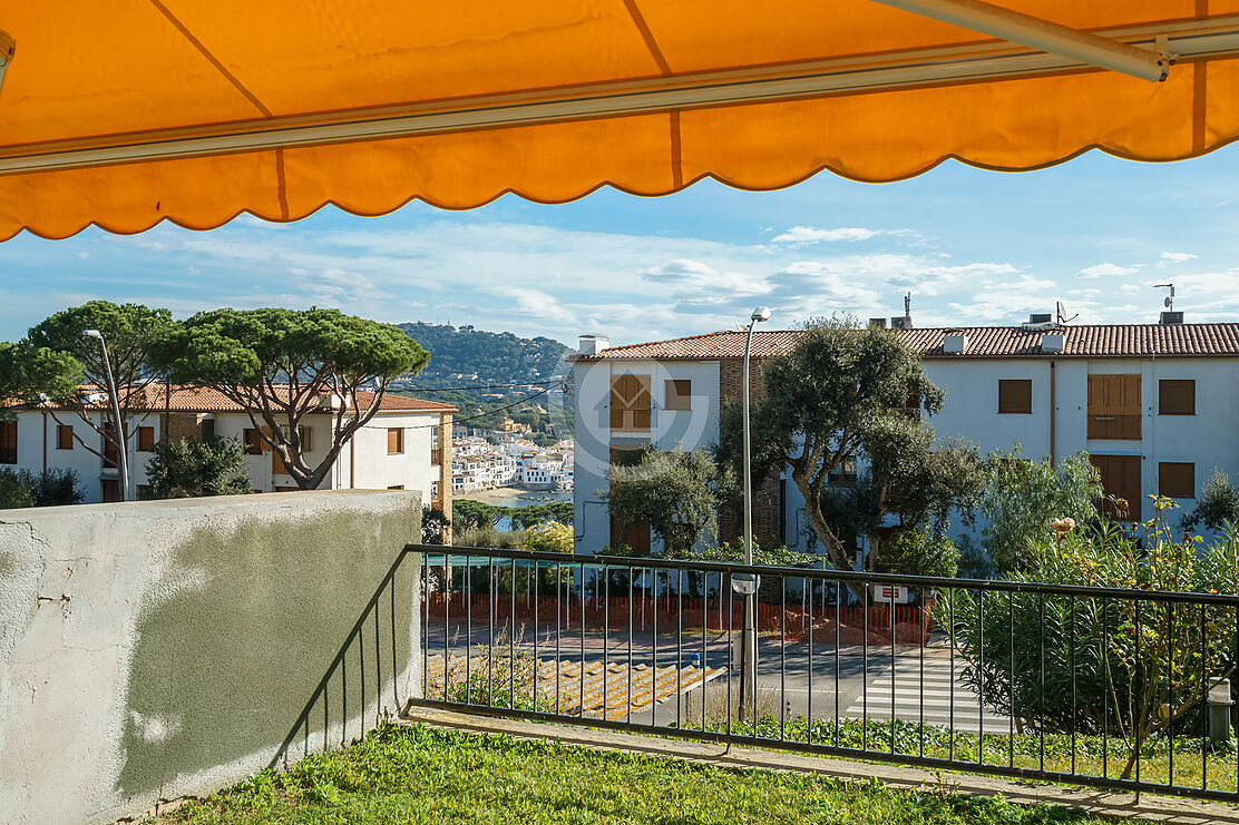 Rez-de-chaussée avec jardin et place de parking à Calella de Palafrugell