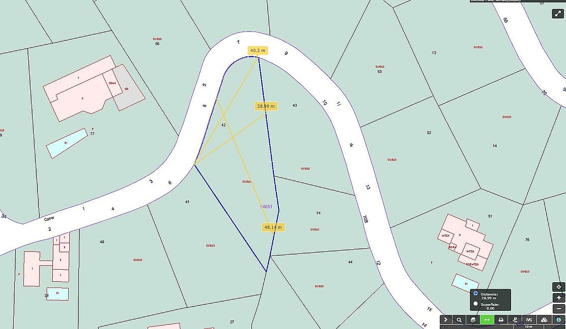 Fantàstica  parcel·la de 1.086m2